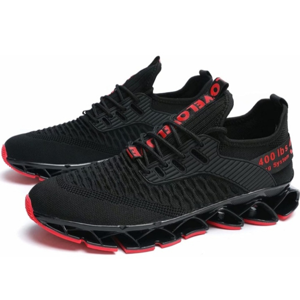 Men's Size 12 Running Shoes Blade Tennis Walking Sneakers Breathable Non Slip